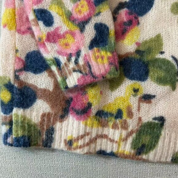 Sezane Orphee Jumper Sweater XS/L/XXL/XXXL Multicolor French Knit Floral Casual - Picture 7 of 11